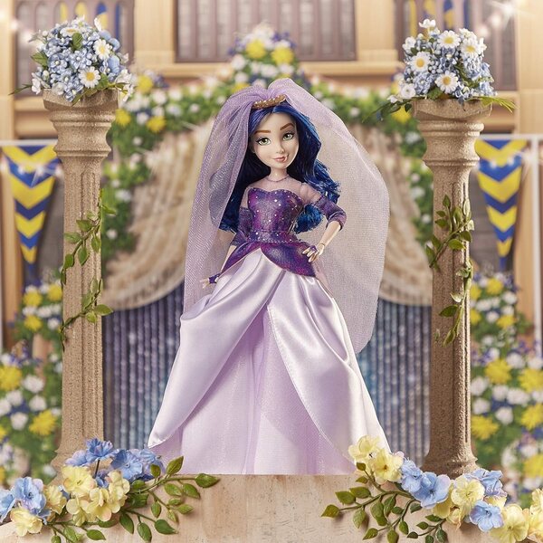 Disney Descendants Mal und Ben königliche Hochzeitsfiguren – Spiele für Kinder ab 6 Jahren