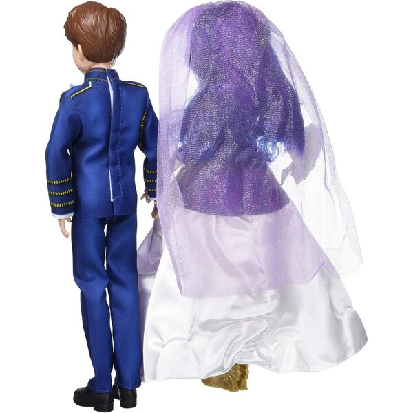 Disney Descendants Mal und Ben königliche Hochzeitsfiguren – Spiele für Kinder ab 6 Jahren