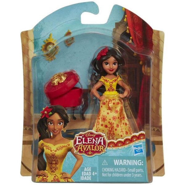 Hasbro DPR EOA SD Navidad Disney Princess Puppe mit Kleid 5 cm