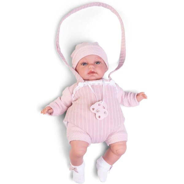Antonio Juan Baby Toneta Parla mit Babytrage 34 cm Stoffkörper 2024