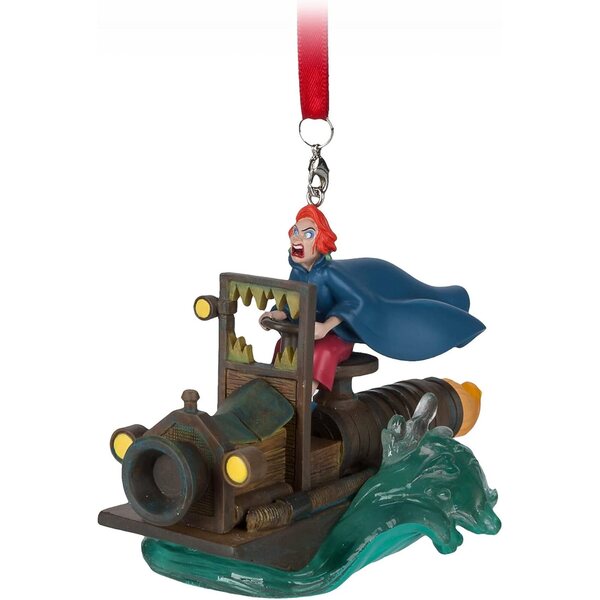 Disney Madame Medusa Skizzenbuch-Ornament mit Sumpfkarussell und Diamant