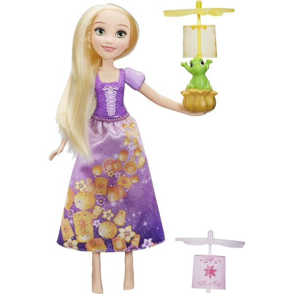 Hasbro Disney Princess Rapunzel mit Himmelslaterne-Set für kreatives Spielen