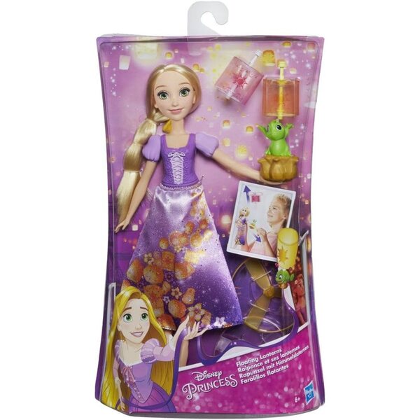 Hasbro Disney Princess Rapunzel mit Himmelslaterne-Set für kreatives Spielen