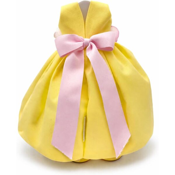 Sara’s Idea vestitino in cotone con cintura di fiori e bambolina profumata