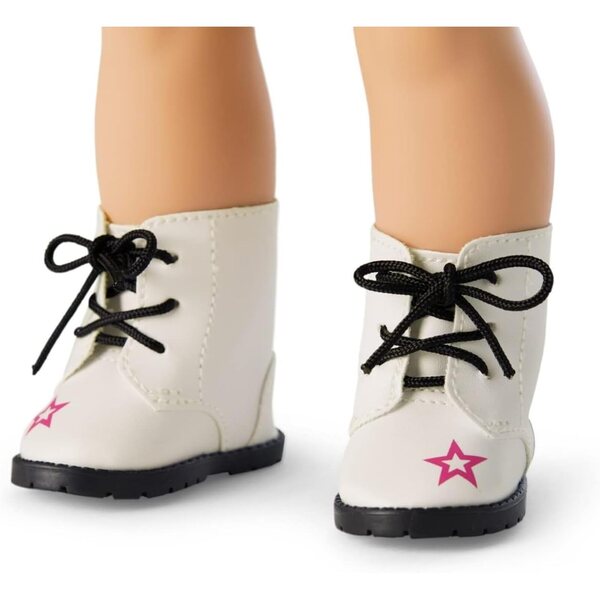 American Girl Truly Me 18-Zoll-Puppe mit braunen Augen und Tarnoutfit