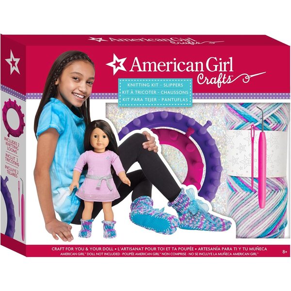American Girl Stricksocken-Set für Sie und Ihre Puppe
