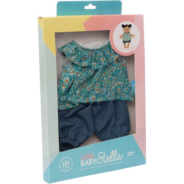 Abbigliamento Wee Baby Stella Garden Play per Bambole da 30,48 cm - Set Jeans e Blusa Estiva