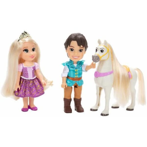 Disney Set Deluxe Rapunzel Petite mit Originalpuppen und Zubehör
