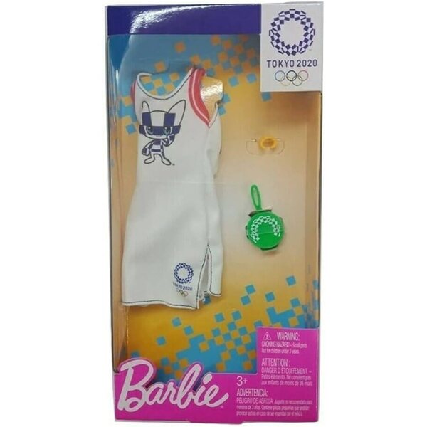 Abito Barbie Olimpiadi Tokyo 2020 - Moda Barbie con Accessori Sportivi