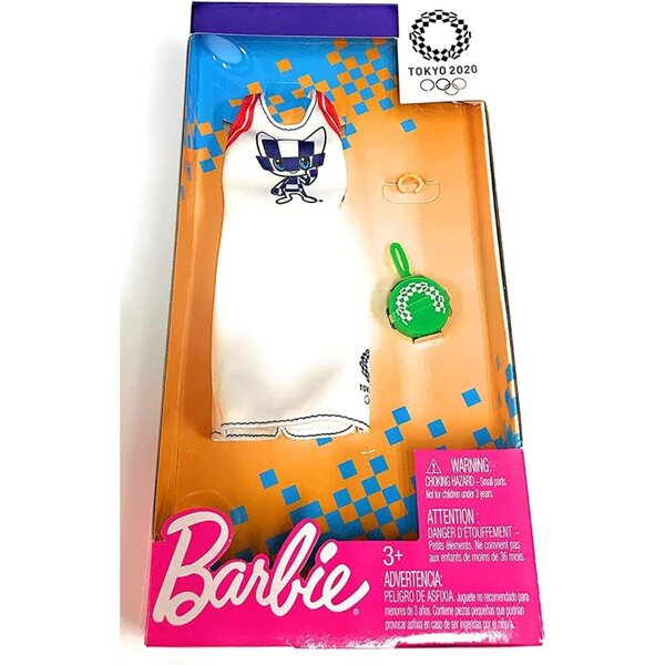 Abito Barbie Olimpiadi Tokyo 2020 - Moda Barbie con Accessori Sportivi