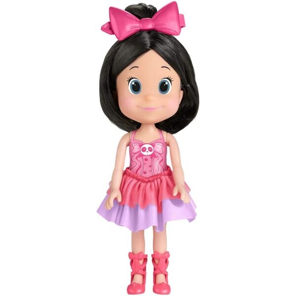 Fisher-Price Cleo Ballerina 20 cm – Cleo-Puppe aus der Familie Telerin in rosa Kleid