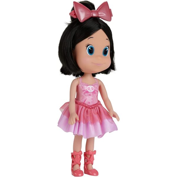 Fisher-Price Cleo Ballerina 20 cm – Cleo-Puppe aus der Familie Telerin in rosa Kleid
