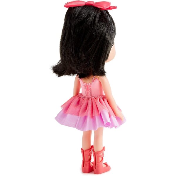 Fisher-Price Cleo Ballerina 20 cm – Cleo-Puppe aus der Familie Telerin in rosa Kleid