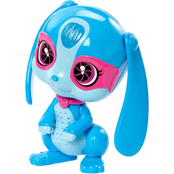 Barbie Spy Squad Tierchen Häschen Blu con Occhiali da Agente, Giocattolo 6,5 cm