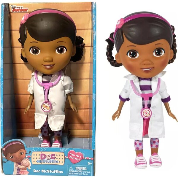 Disney Doc McStuffins Puppe mit Arzt-Outfit und exklusivem Stethoskop
