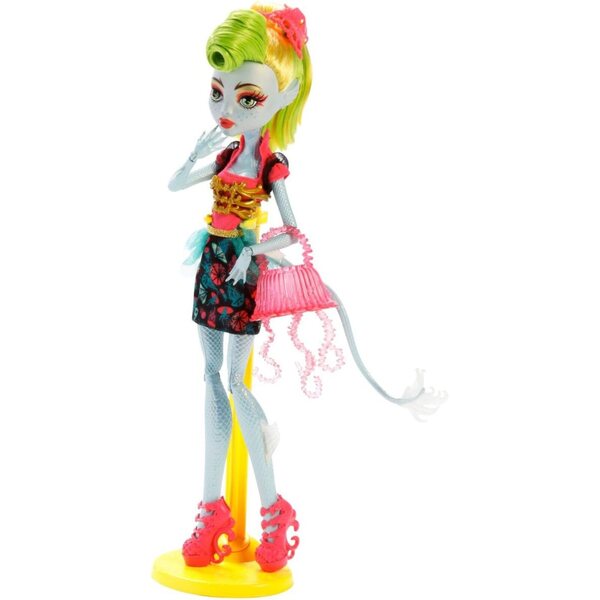 Puppe Monster High Fatale Fusion Lagoona/Jinafire Hybrid mit Accessoires