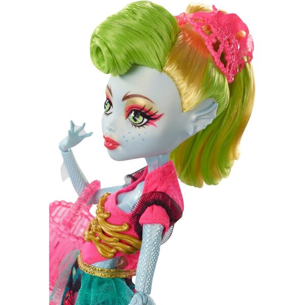 Puppe Monster High Fatale Fusion Lagoona/Jinafire Hybrid mit Accessoires