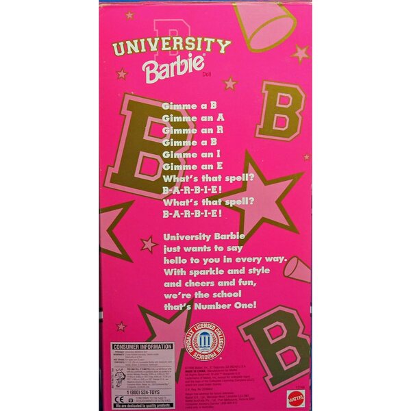 Barbie Cheerleader Georgetown University Edizione Speciale 1996 Originale