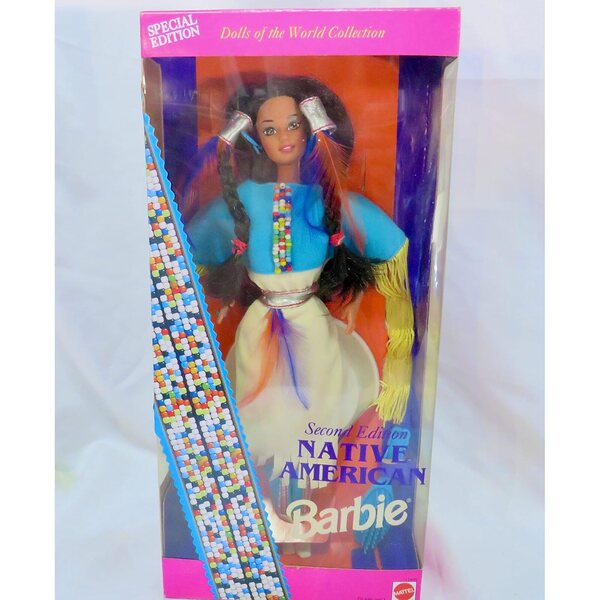 Barbie Native American Second Edition – Special Edition-Puppe aus der „Dolls of the World“-Kollektion