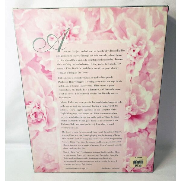 Barbie Collector My Fair Lady Collector's Edition mit Blumenkleid und Samtjacke