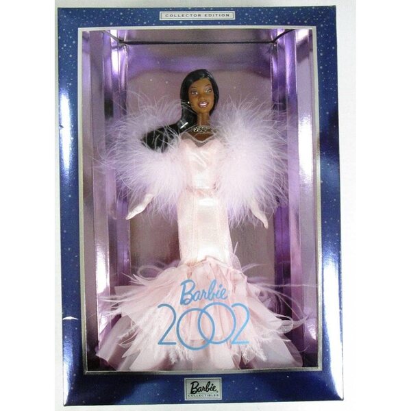 Barbie Collector Edition 2002 Afroamerikaner mit Kleidung und Echtheitszertifikat