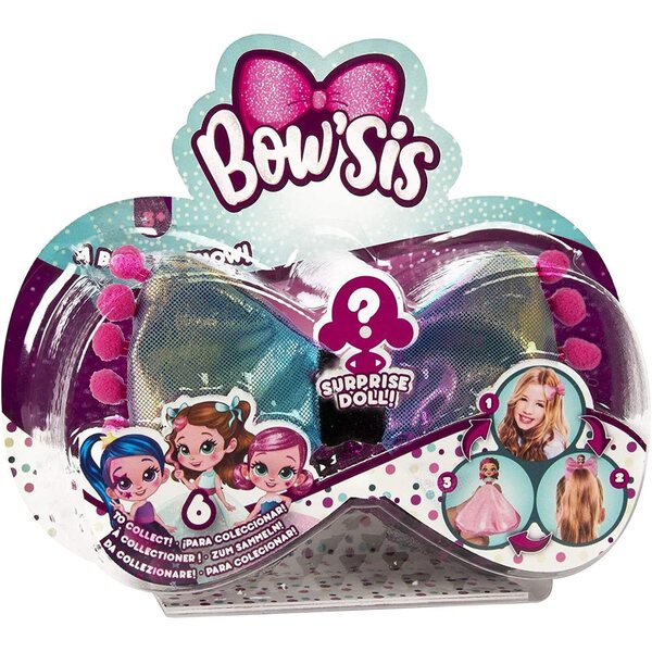 Bow'Sis IMC Toys: Sammlung von 6 Bögen mit versteckter Puppe und über 40 Kombinationen