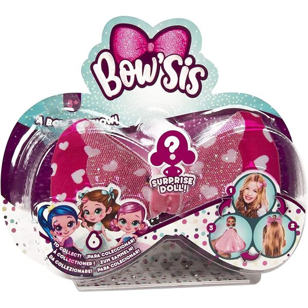 Bow'Sis IMC Toys: Sammlung von 6 Bögen mit versteckter Puppe und über 40 Kombinationen