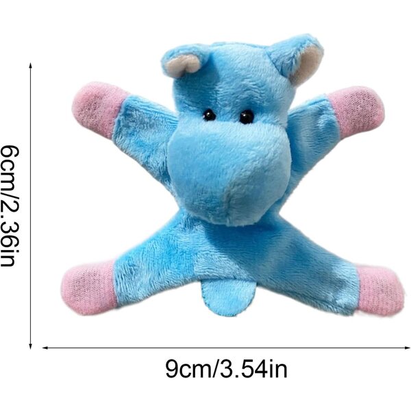 Magnetische Plüschtiere für Kinder – dekorative Kühlschrankmagnete 6x9 cm