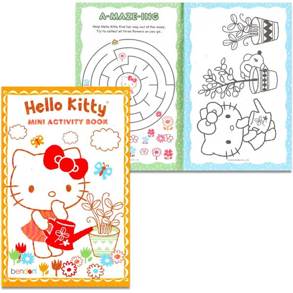 Hello Kitty Magnetic Creations – Set mit 40 magnetischen Teilen und Aufklebern für Kinder