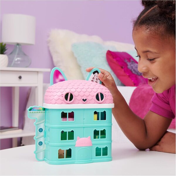 Gabby's Dollhouse Casa delle Bambole a Due Piani per Bambini da 3 Anni