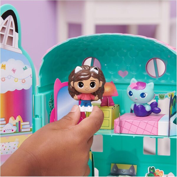 Gabby's Dollhouse Casa delle Bambole a Due Piani per Bambini da 3 Anni