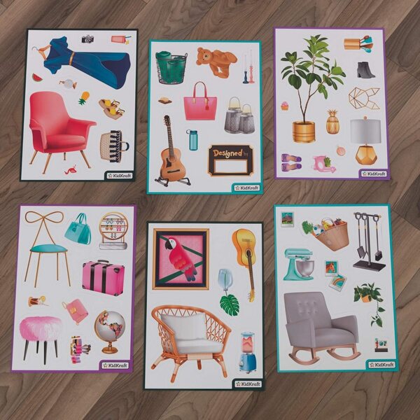 KidKraft 10154 casa delle bambole in legno per bambini con design innovativo e accessori