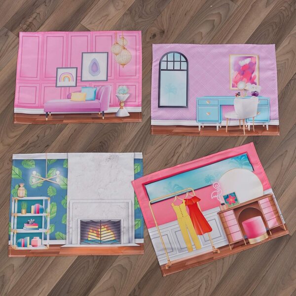 KidKraft 10154 casa delle bambole in legno per bambini con design innovativo e accessori