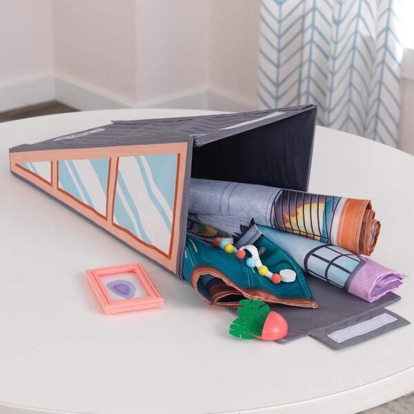 KidKraft 10154 casa delle bambole in legno per bambini con design innovativo e accessori