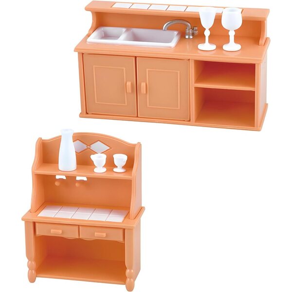 Interaktive Miniaturküche für Kinder mit Zubehör, kreatives Lernspielset