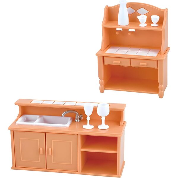 Interaktive Miniaturküche für Kinder mit Zubehör, kreatives Lernspielset