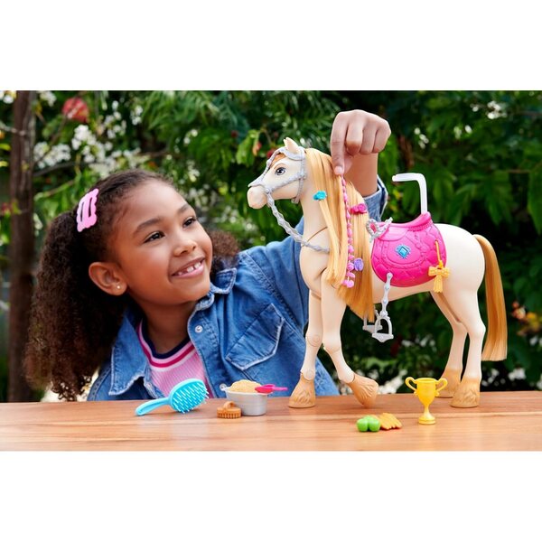 Barbie Tornado: Cavallo Interattivo con Suoni, Danza e Accessori dal Mondo Barbie Mysteries