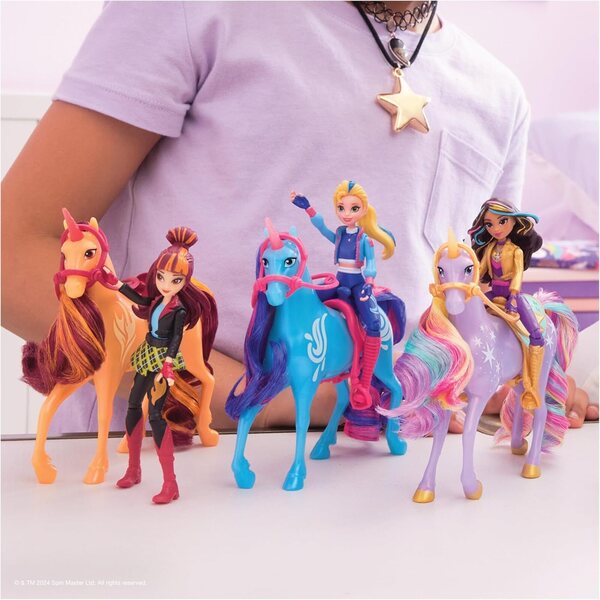 Einhorn-Akademie Valentina mit Einhorn-Asche – Originales 12-cm-Set für Mädchen ab 4 Jahren