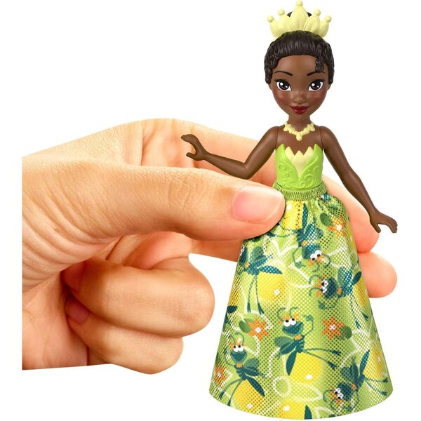 Disney Princess Set bestehend aus 5 mobilen Puppen mit abnehmbarer Kleidung und 5 Freundfiguren