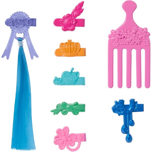 Barbie Mysteries Cavallo con Manto Lungo e Accessori per Styling Creativo