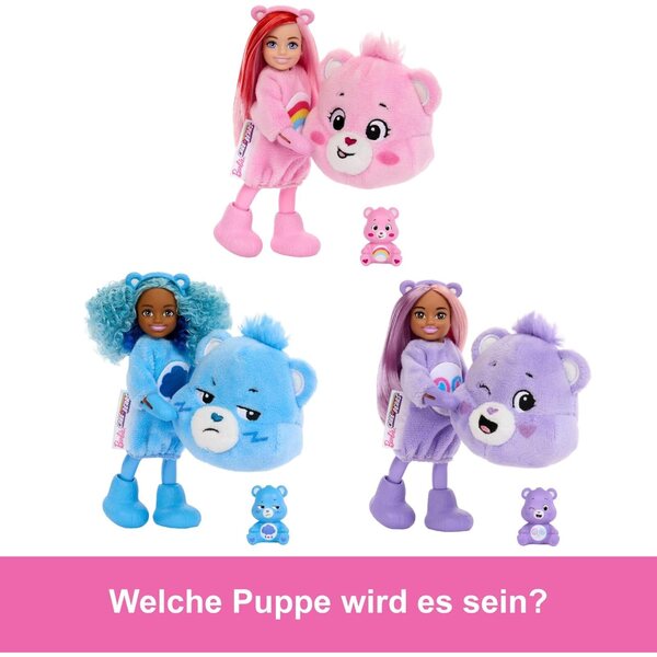 Barbie Cutie Reveal Chelsea – Puppe mit Plüschkostüm und 6 Überraschungen zum Entdecken