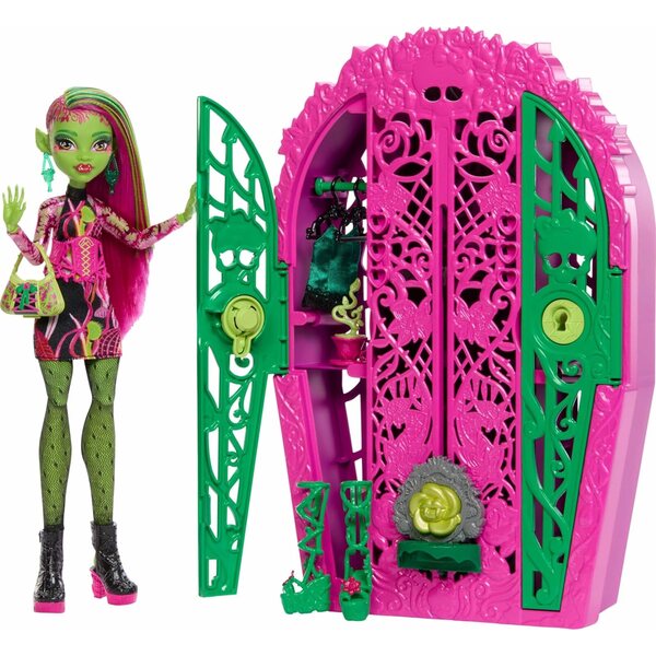 Monster High Skulltimate Secrets Garden Mysteries: Venus McFlytrap mit Garderobe und über 19 Überraschungen