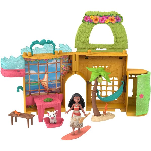 Mattel Disney Princess Moana Storytime Stackers – Puppenhaus und Zubehör