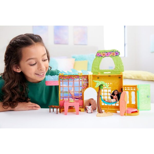 Mattel Disney Princess Moana Storytime Stackers - Casa delle Bambole e Accessori