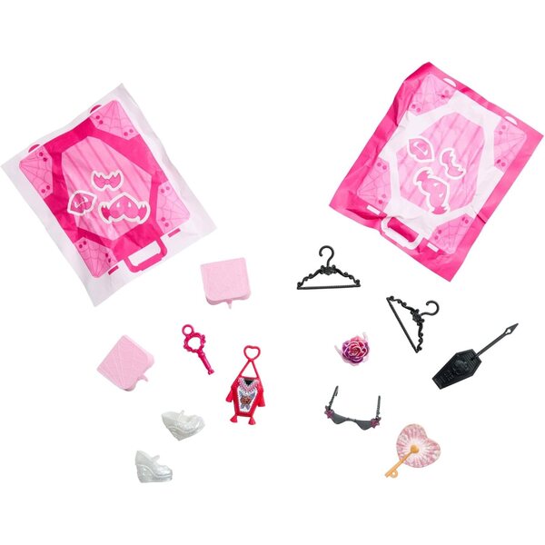 Monster High Skulltimate Secrets Draculaura mit über 19 Zubehörteilen und Koffer