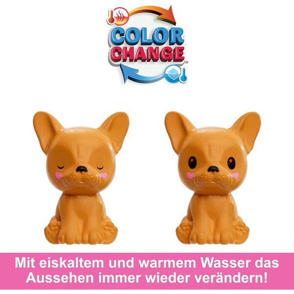 Barbie Cutie enthüllt Chelsea mit 6 Überraschungen, Mini-Plüschtieren und farbenfrohen Outfits für Kinder ab 3 Jahren