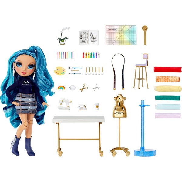 Rainbow High Dream & Design Fashion Studio mit Skyler Bradshaw – Modeset für Kinder von 4–12 Jahren