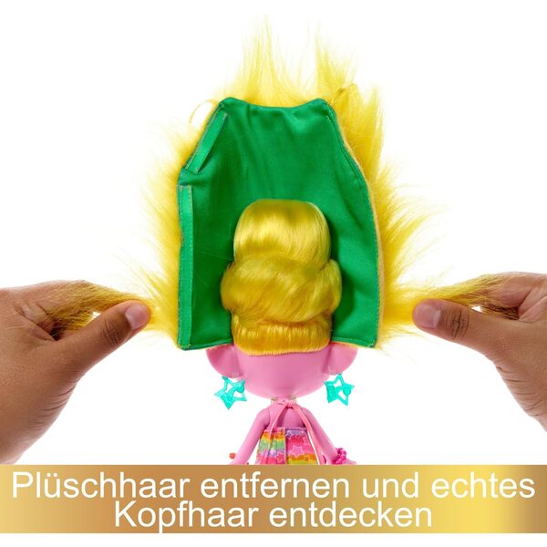 Mattel DREAMWORKS TROLLS Viva Hairsational enthüllt 15 Mode- und Haaraccessoires