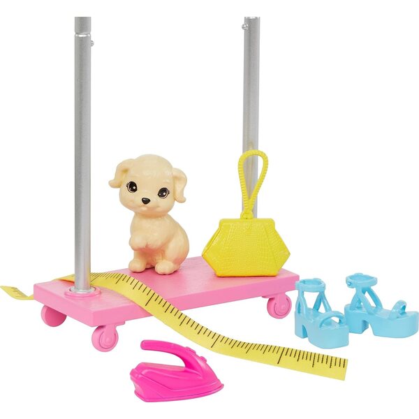 Barbie Brooklyn Filmset mit Puppe und Zubehör für kreative Spiele ab 3 Jahren