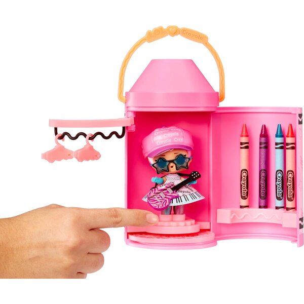 L.O.L. Surprise Loves CRAYOLA Color Me Studio – Kunststudio mit über 30 Überraschungen und Puppen